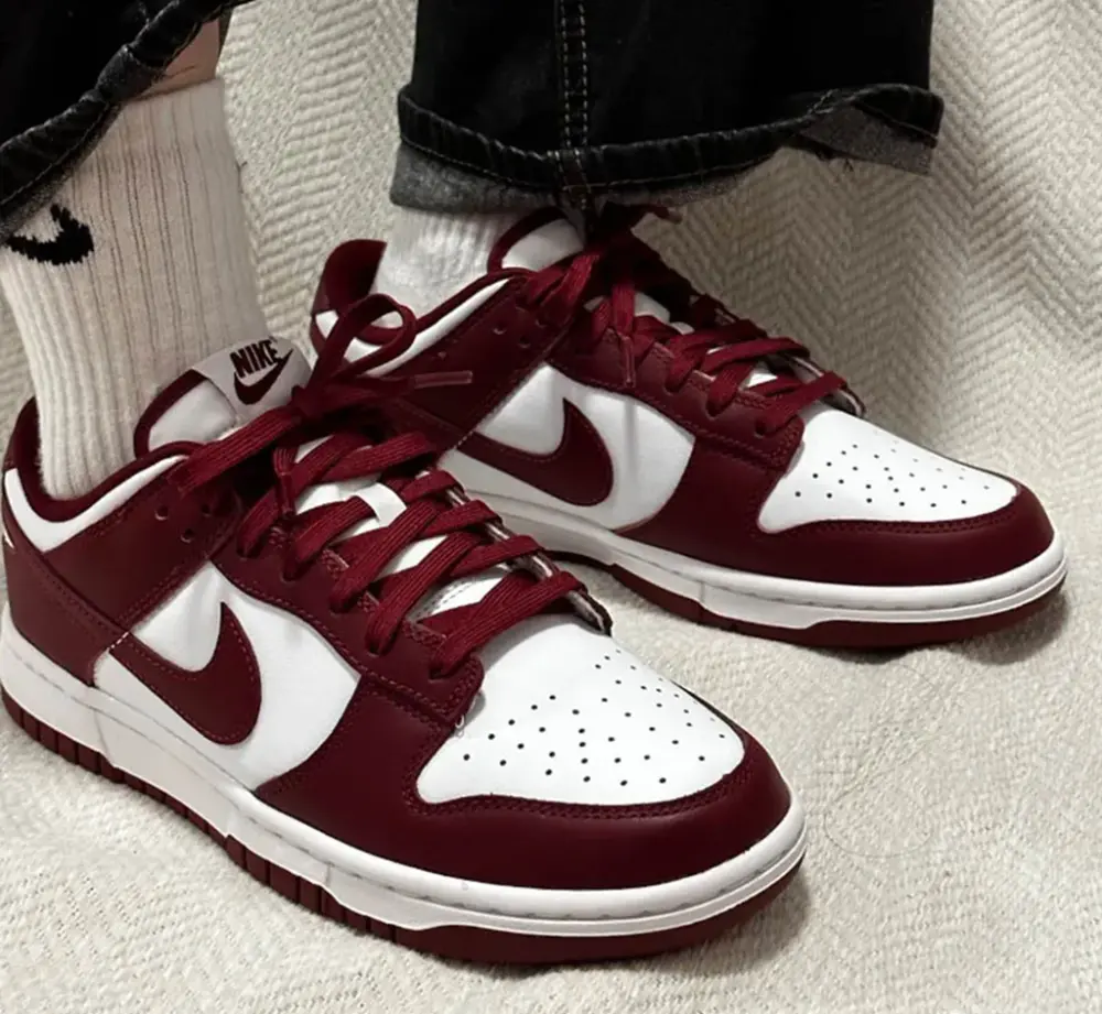 Giày Nike Dunk Low 'Team Red' DD1391-601 - Ảnh 6