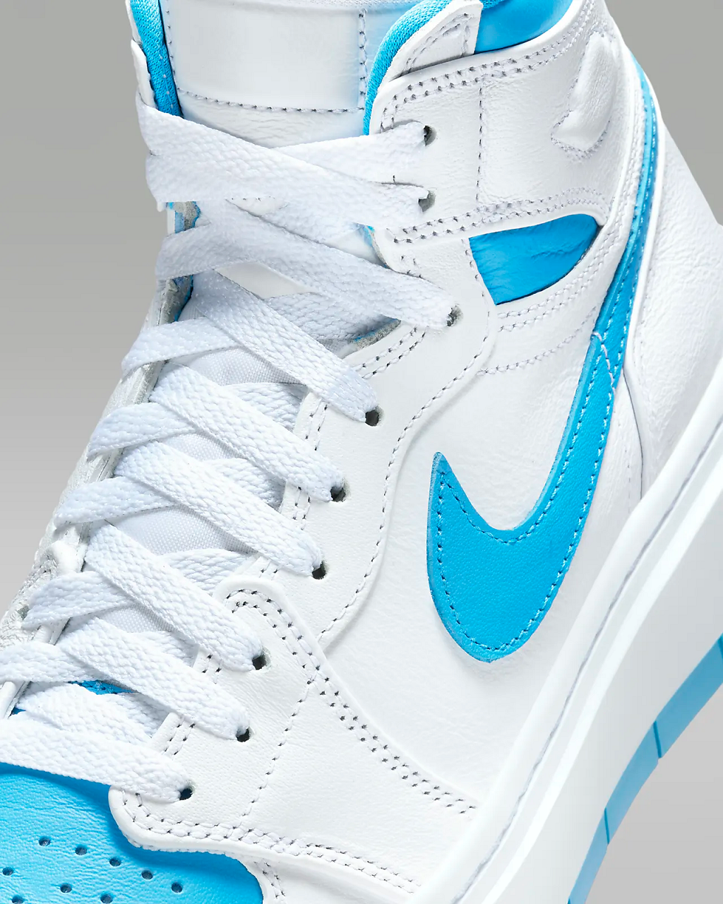 Giày Nike Air Jordan 1 Elevate High 'White Dark Powder Blue' DN3253-114 - Ảnh 6