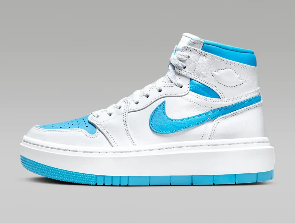 Giày Nike Air Jordan 1 Elevate High 'White Dark Powder Blue' DN3253-114 - Ảnh 4