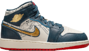 Giày Nike Air Jordan 1 Mid GS Take Flight FN1353-400