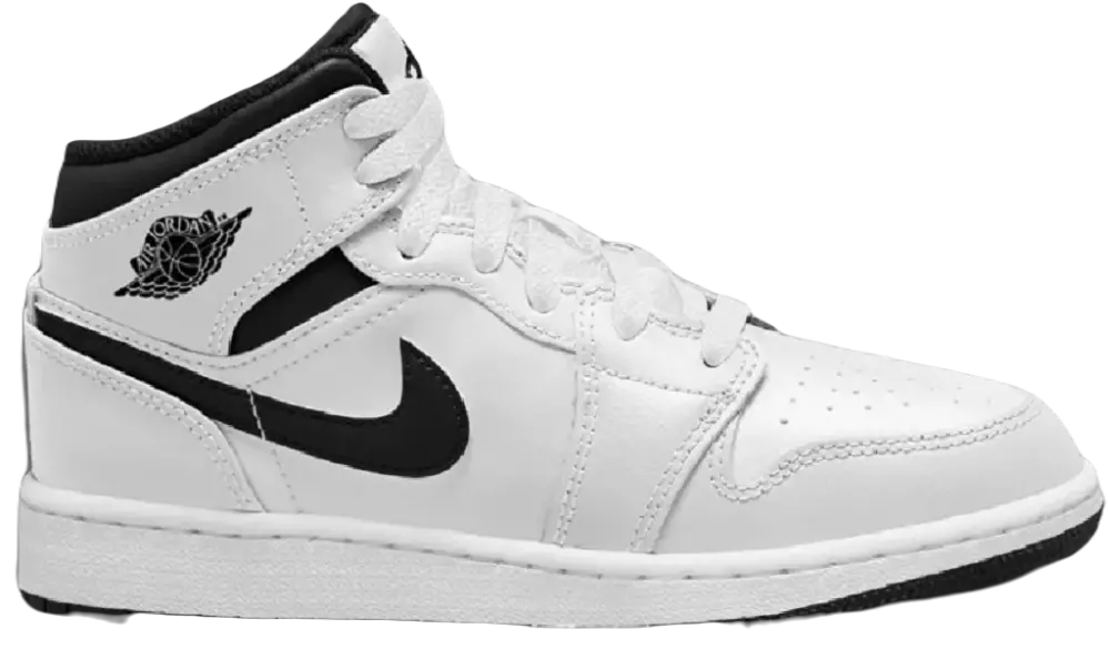 Giày Nike Jordan 1 Mid "Reverse Panda" Black White DQ8423-132