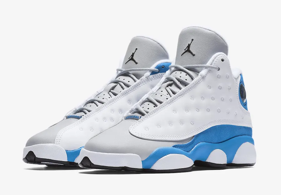 Giày Nike Air Jordan 13 Retro GS ‘Italy Blue’ 439358-107 - Ảnh 5