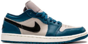 Giày Nike Air Jordan 1 Low 'Gray Navy Blue Black' DC0774-402