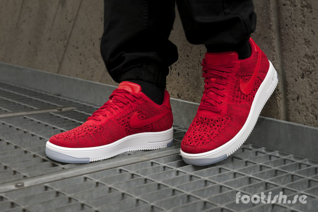 Giày Nike Air Force 1 Ultra Flyknit Low ‘Red’ 817419-600 - Ảnh 6