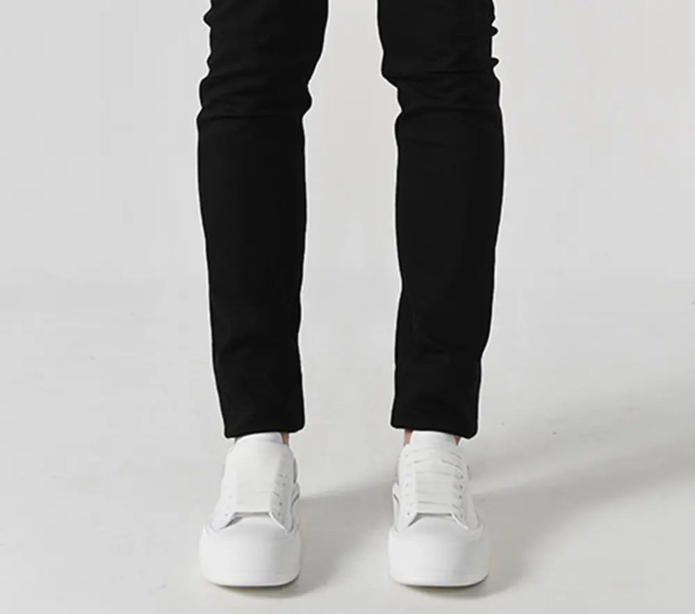 Giày Alexander McQueen Deck Lace-Up Plimsoll 'White Silver' 682410-WIB67-9485 - Ảnh 4