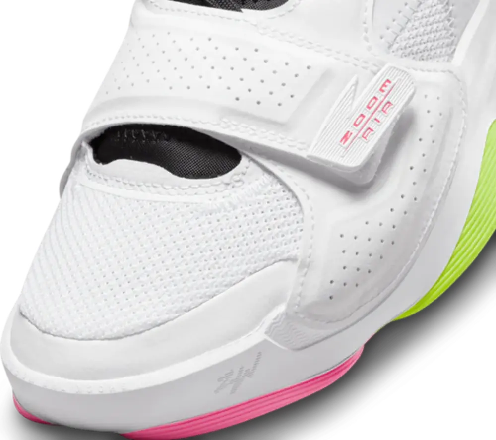 Alternative view of Giày Nike Air Jordan Zion 2 Dynamic Turquoise GS ‘White’ DO9514-107