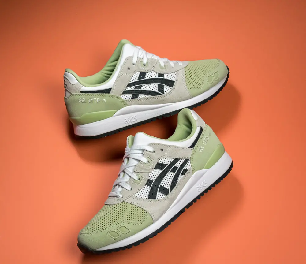 Alternative view of Giày Asics Gel-Lyte III OG "Obsidian Grey" Gray 1201A762-300