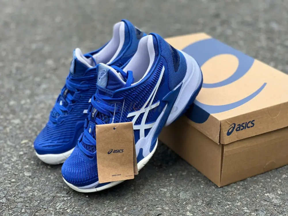 Giày Asics Court FF 3 Novak ‘Blue’ 1041A361-961 - Ảnh 4
