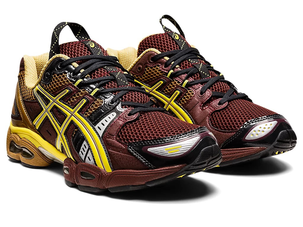 Giày Asics UB3-S GEL-Nimbus 9 Rum 'Raisin/Green' 1201A442-600 - Ảnh 4