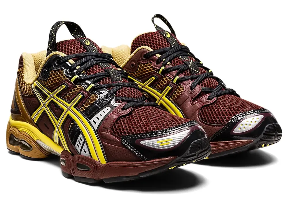 Giày Asics UB3-S GEL-Nimbus 9 Rum 'Raisin/Green' 1201A442-600 - Ảnh 4