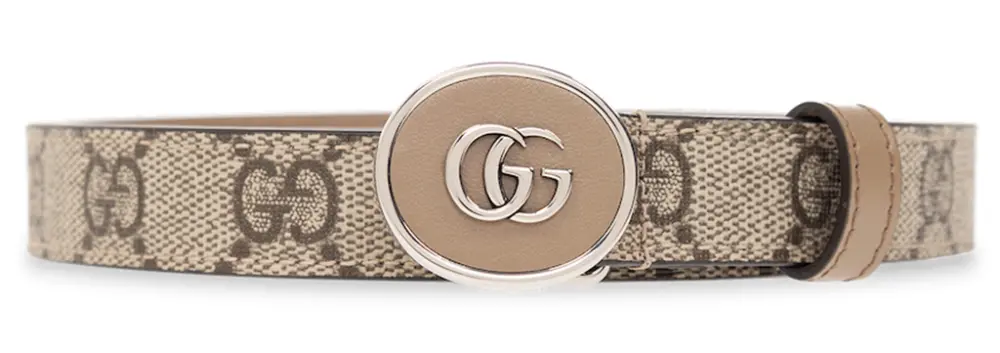 Thắt Lưng Gucci Petite GG Thin Belt ‘Beige Ebony’ 760132-92TIN-9770