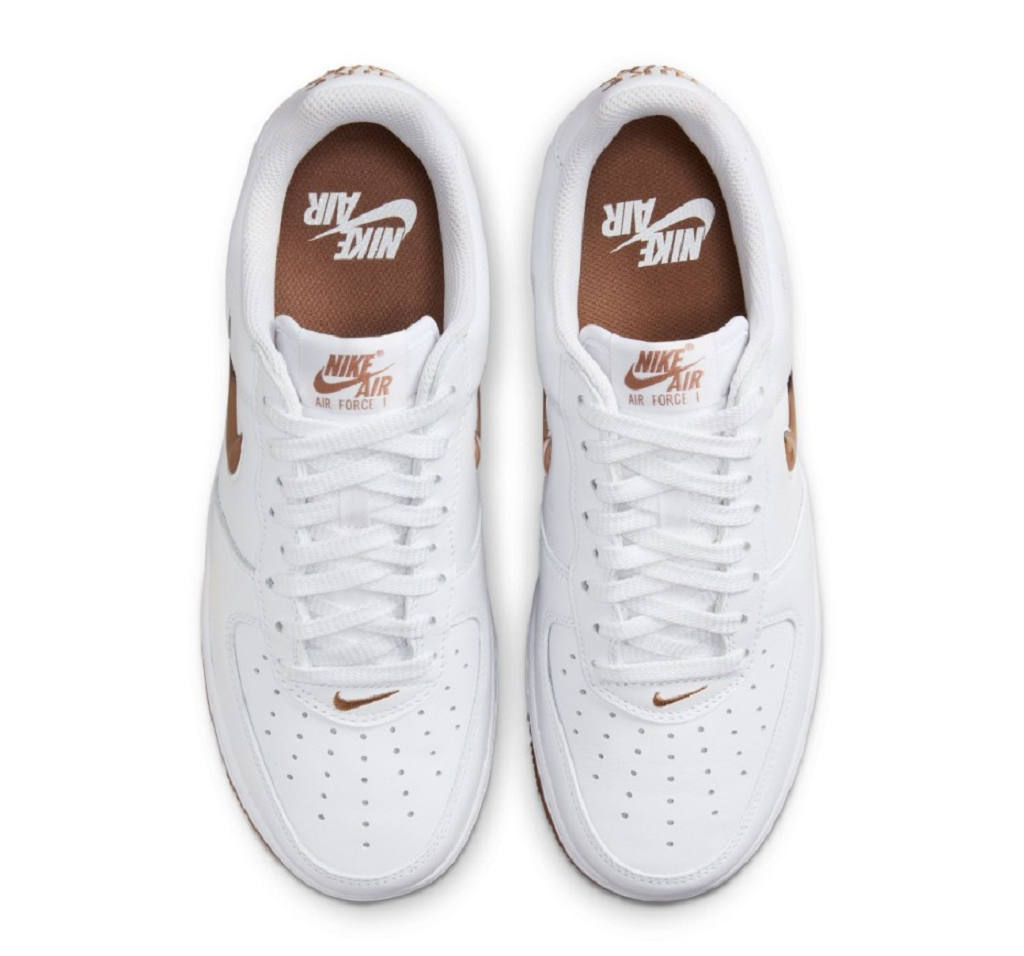 Giày Nike Air Force 1 Jewel 'Color of the Month White Bronze' FN5924-103 - Ảnh 4