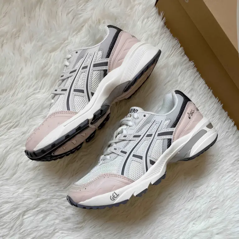 Giày Asics Gel-1090 ‘White Grey’ 1203A243-027 - Ảnh 4