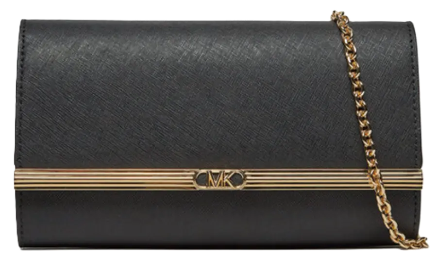 Túi Michael Kros Mona Large Saffiano Leather Clutch 'Black' 30H3G8OC3L-BLACK