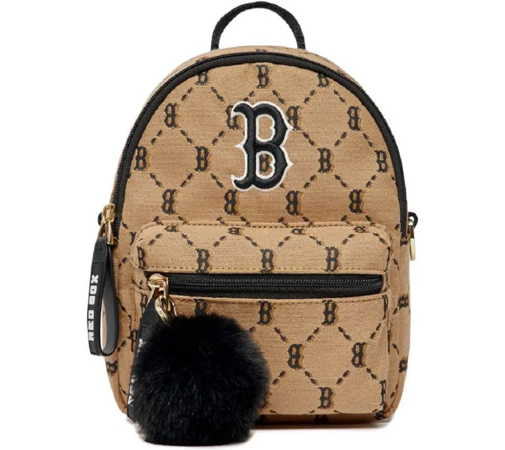 Balo MLB Mini Monogram Jacquard ‘Brown’ 7ABKM032N-43BGS