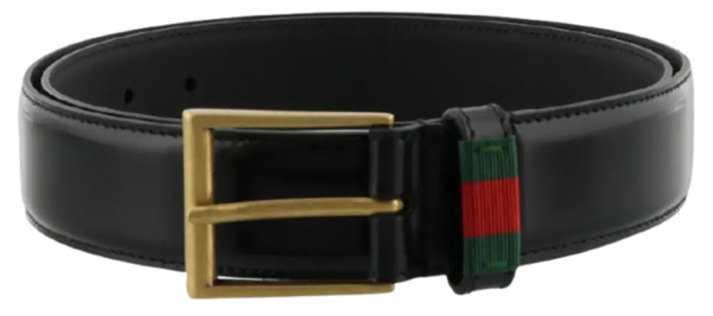 Thắt Lưng Gucci Web Stripe Leather Belt 495125-DT99T-1060