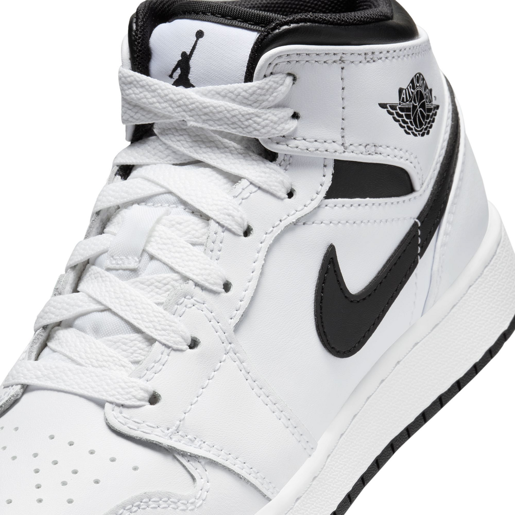 Giày Nike Jordan 1 Mid "Reverse Panda" Black White DQ8423-132 - Ảnh 3
