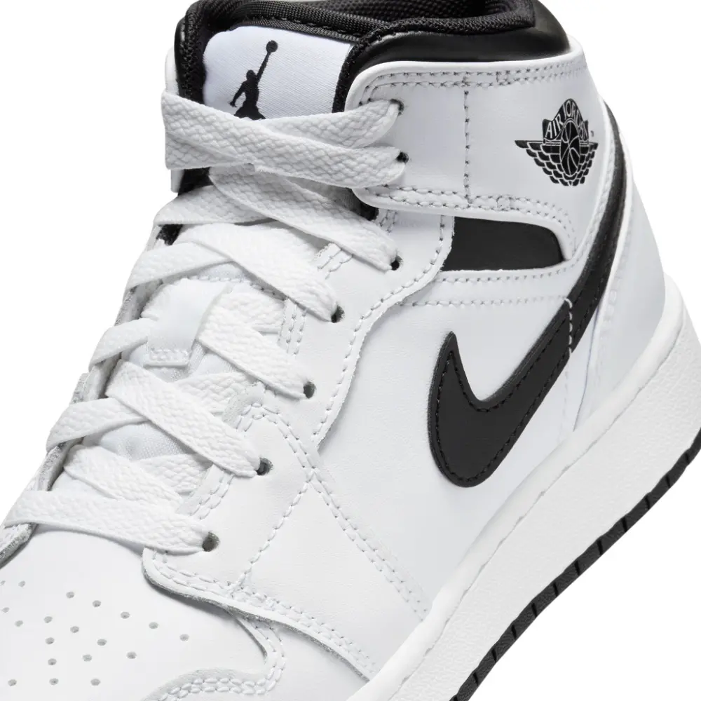 Giày Nike Jordan 1 Mid "Reverse Panda" Black White DQ8423-132 - Ảnh 3
