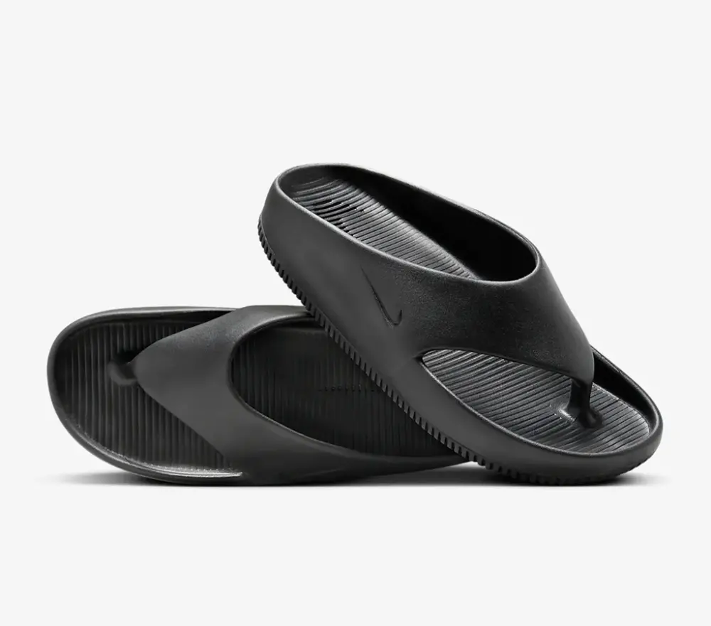 Alternative view of Dép Nike Calm Flip-Flops 'Black' FD4115-001