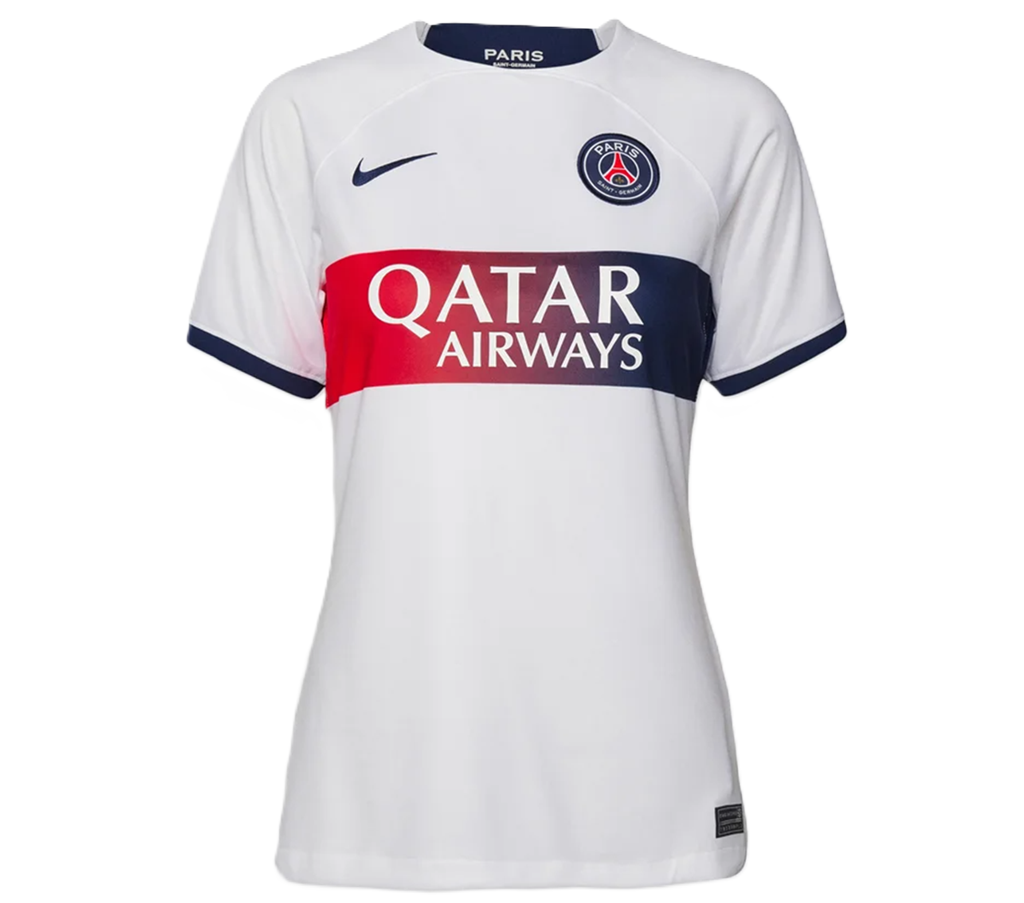 Áo Nike Paris Saint-Germain 2023/24 Stadium Away Jersey 'White' DX2693-101