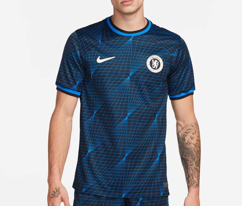 Alternative view of Áo Nike Chelsea FC 2023/24 Stadium Away Jersey 'Soar' DX2683-428