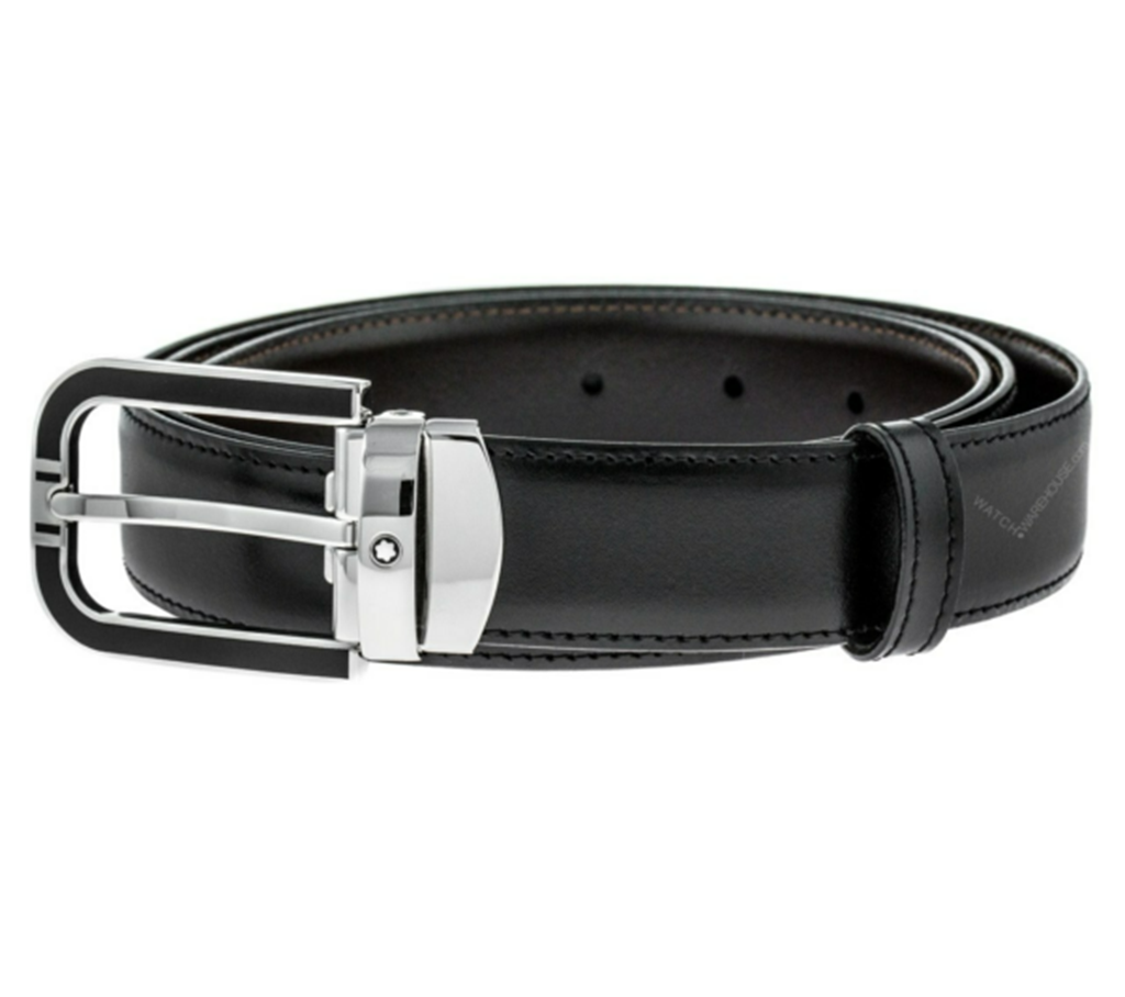 Thắt Lưng MontBlanc Classic Line Horseshoe 109740 - Ảnh 3