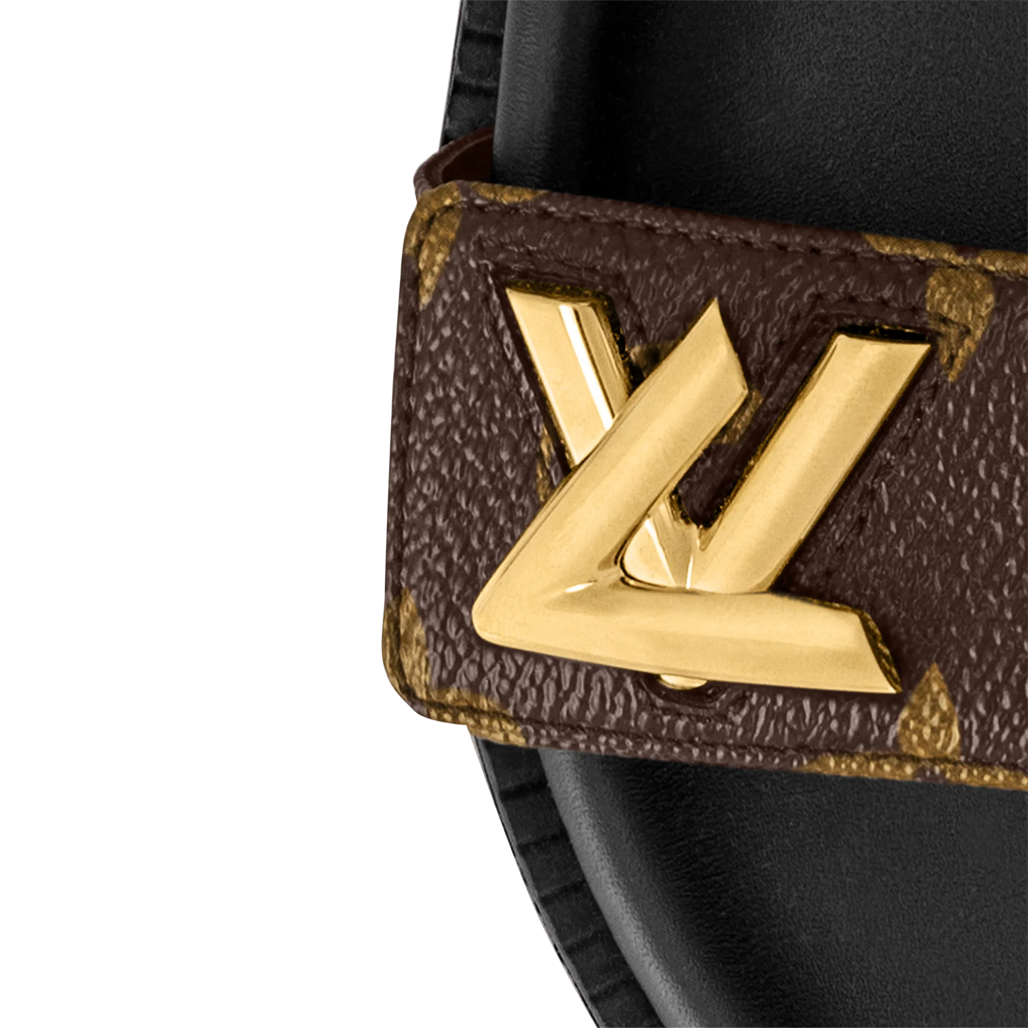Dép Louis Vuitton LV Sunset Flat Comfort Sandals 'Brown' 1ACL94 - Ảnh 5