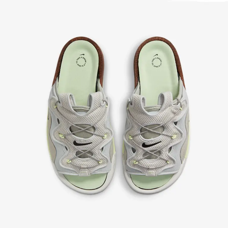 Alternative view of Dép Nike Offline 2 Slip-On ‘Light Bone Volt’ CZ0332-002