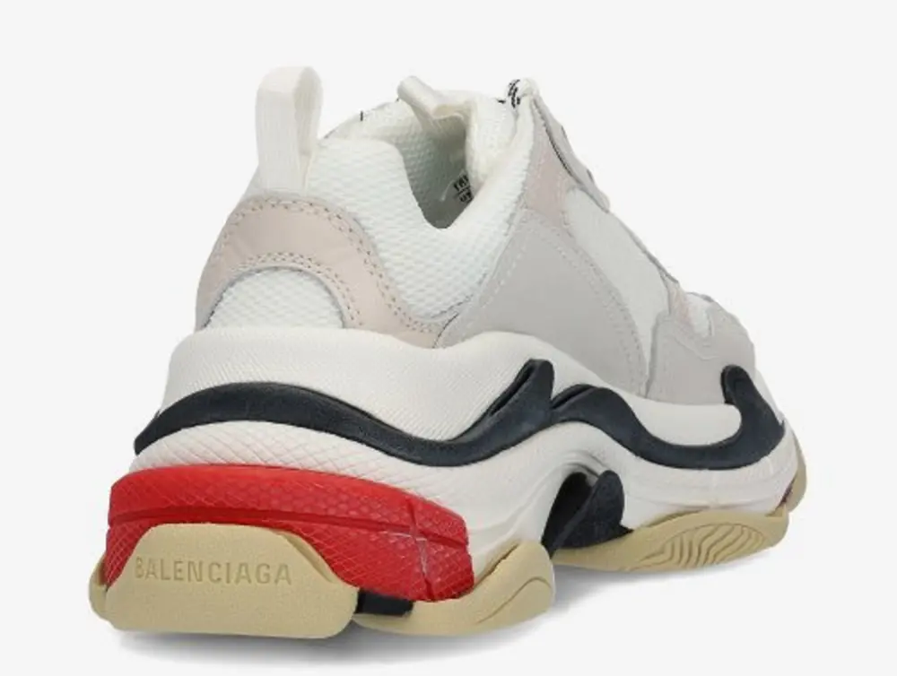 Giày Balenciaga Triple S 'White Black Red' 2019 524037W09E19000 - Ảnh 3
