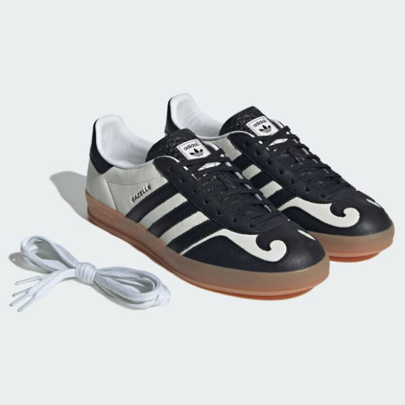 Alternative view of Giày Adidas Gazelle Indoor 'Gatsin Pack White Black' IH9990