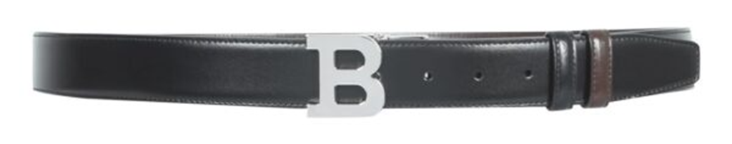 Thắt Lưng Bally FW21 Belt With Buckle B BBUCKLE35MT20BLACKBONE 12538294