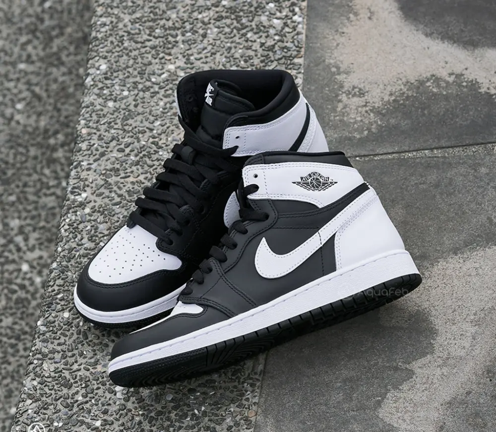 Giày Nike Jordan 1 Retro High OG Black White FD1437-010 - Ảnh 6