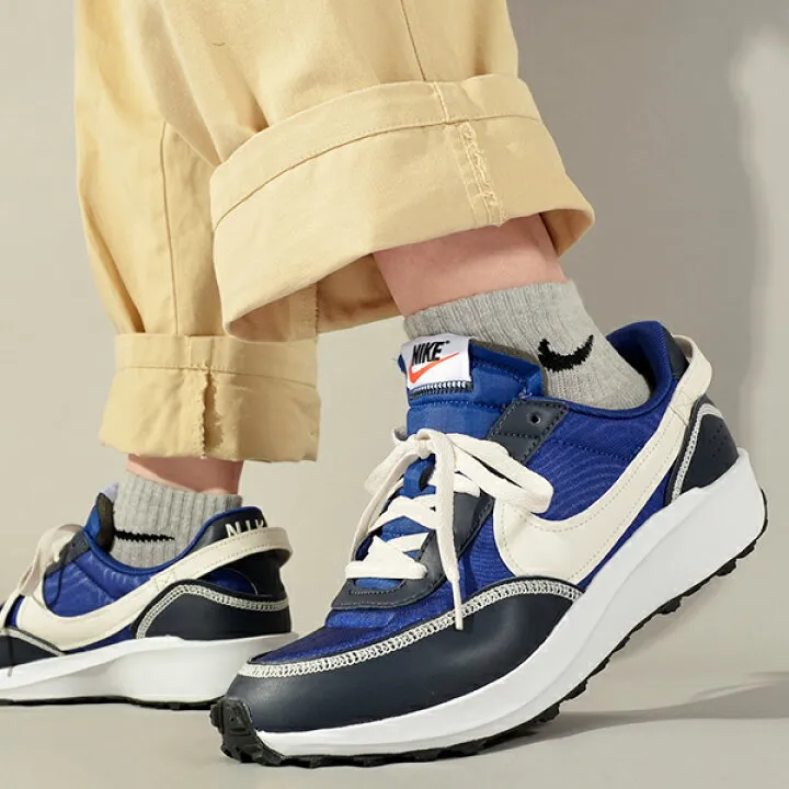 Giày Nike Waffle Debut SE ‘Deep Royal’ FB7217-400 - Ảnh 5