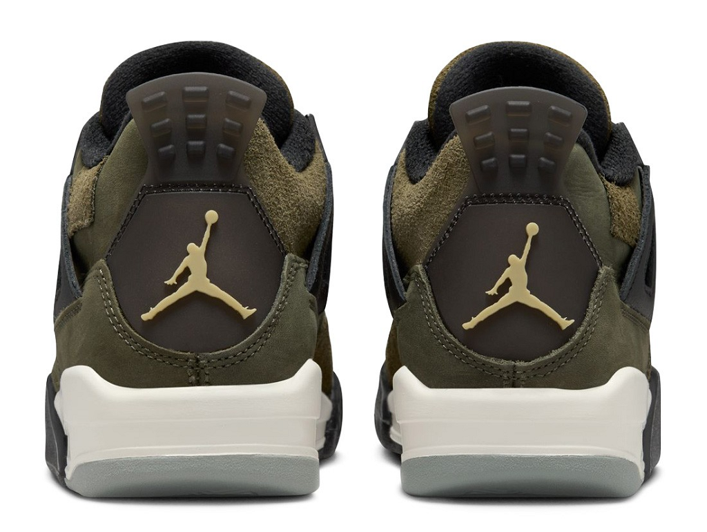 Giày Air Jordan 4 Retro SE GS 'Craft - Olive' FB9928-200 - Ảnh 4