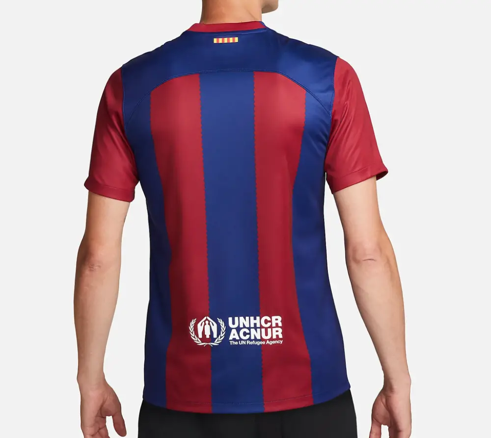 Áo Nike FC Barcelona 2023/24 Stadium Home Jersey 'Deep Royal Blue' DX2687-456 - Ảnh 3