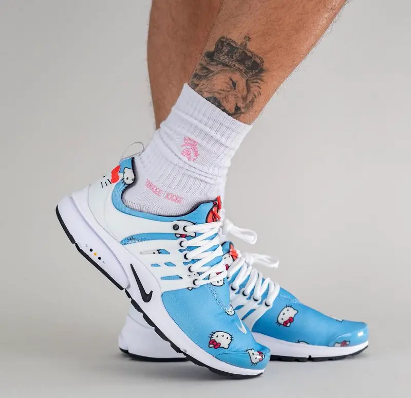 Giày Nike x Hello Kitty Air Presto ‘University Blue’ DV3770-400 - Ảnh 8