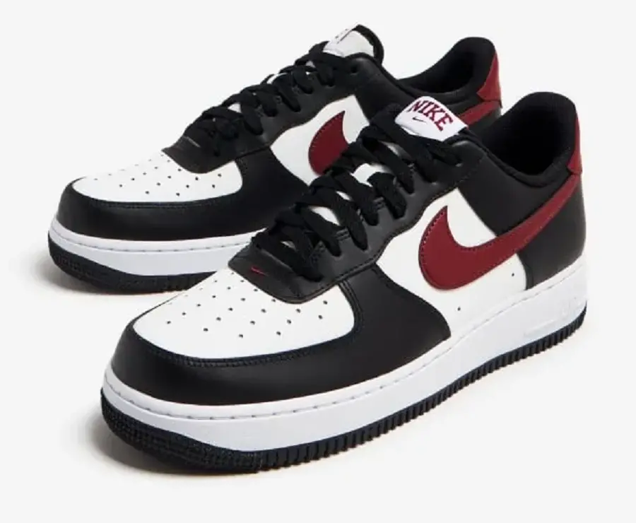 Giày Nike Air Force 1 '07 'Black Dark Team Red' FZ4615-001 - Ảnh 5
