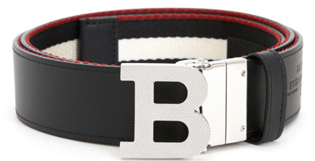 Thắt Lưng Bally Double Sided Casual ‘Black’ B-BUCKLE-35-MT-20