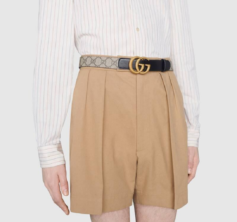 Thắt Lưng Gucci Double G Buckle GG Belt 625839-92TLT-9769 - Ảnh 3
