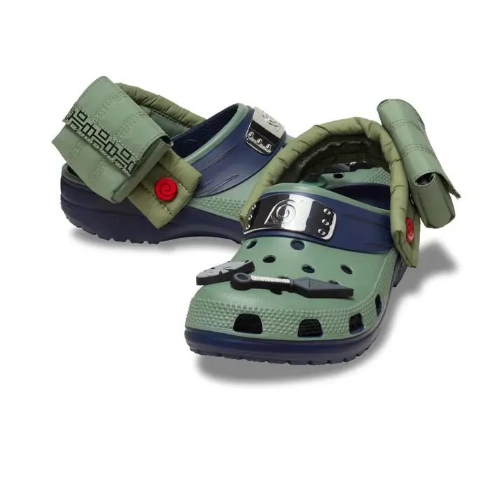 Dép Crocs Classic Naruto Shippuden Kakashi 'Navy' 209445-410 - Ảnh 3