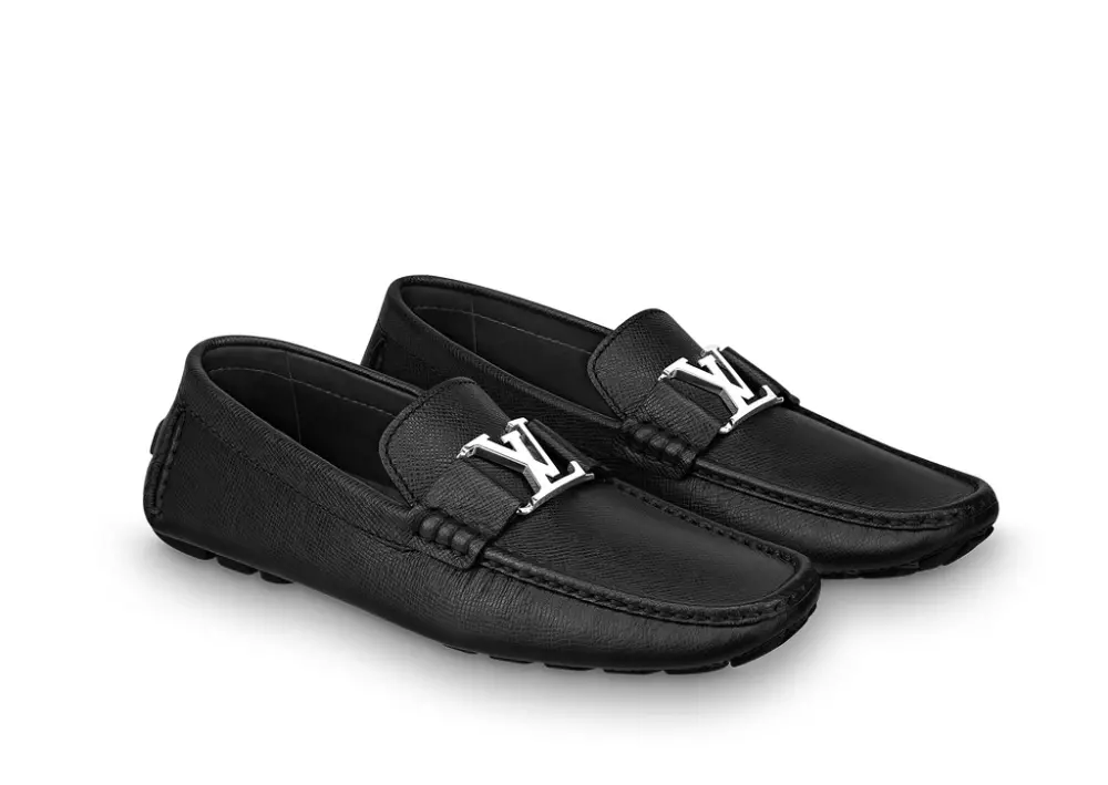 Giày Louis Vuitton Monte Carlo 'Black Silver' 1A3K2O - Ảnh 3