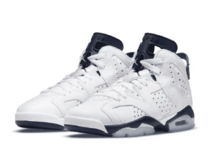 Alternative view of Giày Nike Jordan 6 Retro Midnight Navy 384665-141