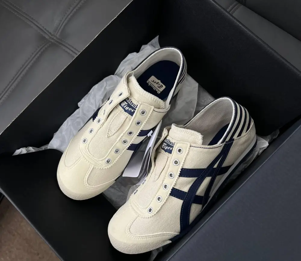 Giày Onitsuka Tiger Mexico 66 Paraty 'Natural Navy' TH342N-0250 - Ảnh 5