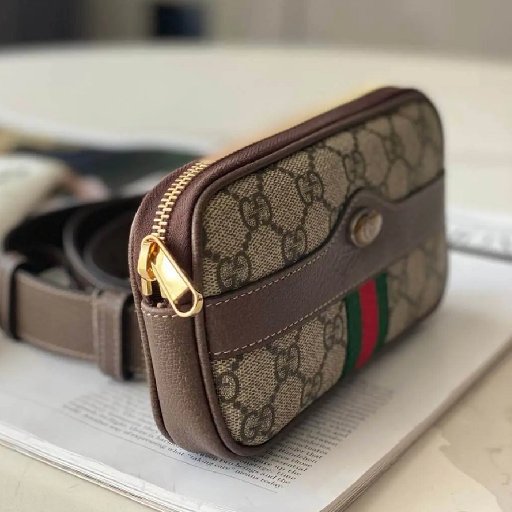 Túi Gucci Beige Leather Belt 51930896IWS8745 - Ảnh 5