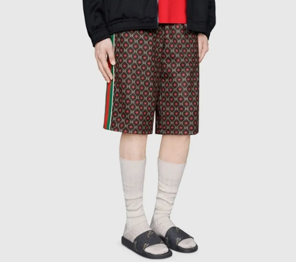 Alternative view of Dép Gucci GG Supreme Slide ‘Tiger’ 407345-G0K00-1084