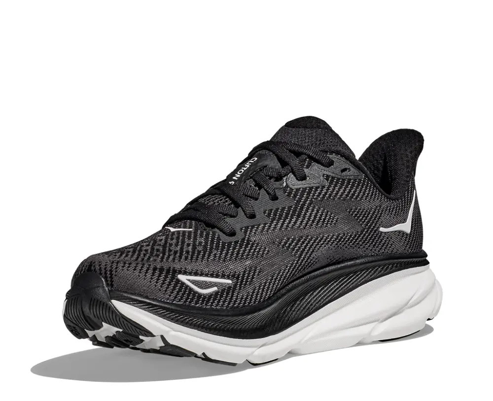Giày Hoka Clifton 9 Wide 'Black/White' 1132210-BWHT - Ảnh 3