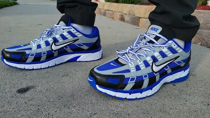 Alternative view of Giày Nike P-6000 Racer Blue Flat Silver CD6404-400