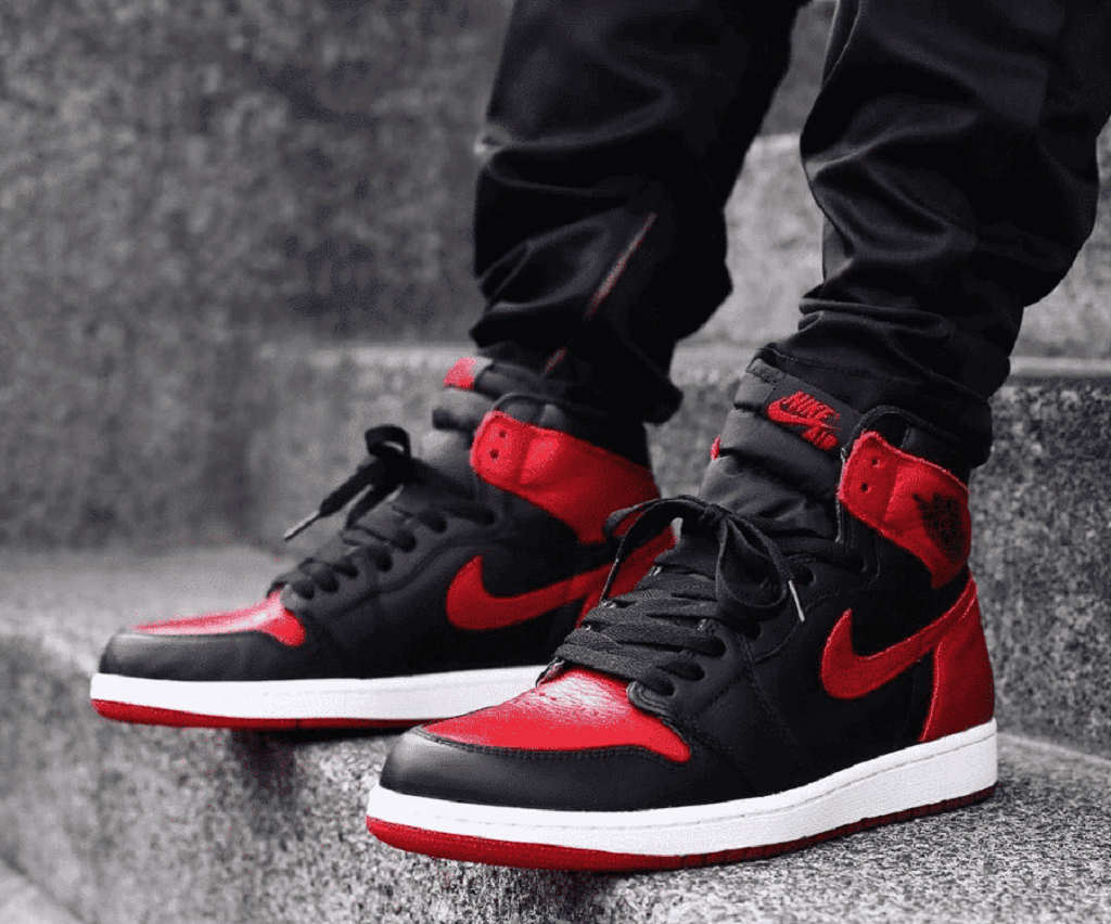 Giày Air Jordan 1 Mid GS 'Reverse Bred' 554725-660 - Ảnh 5