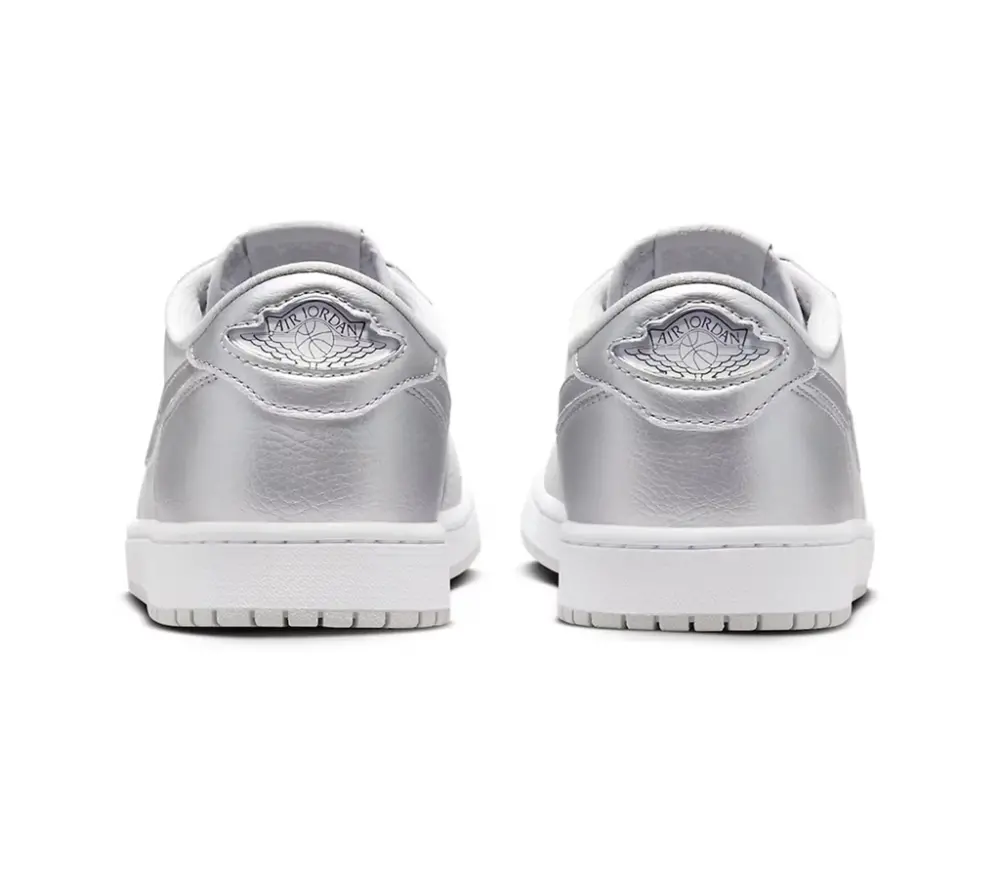 Giày Nike Air Jordan 1 Low OG 'Metallic Silver' CZ0790-002 - Ảnh 4