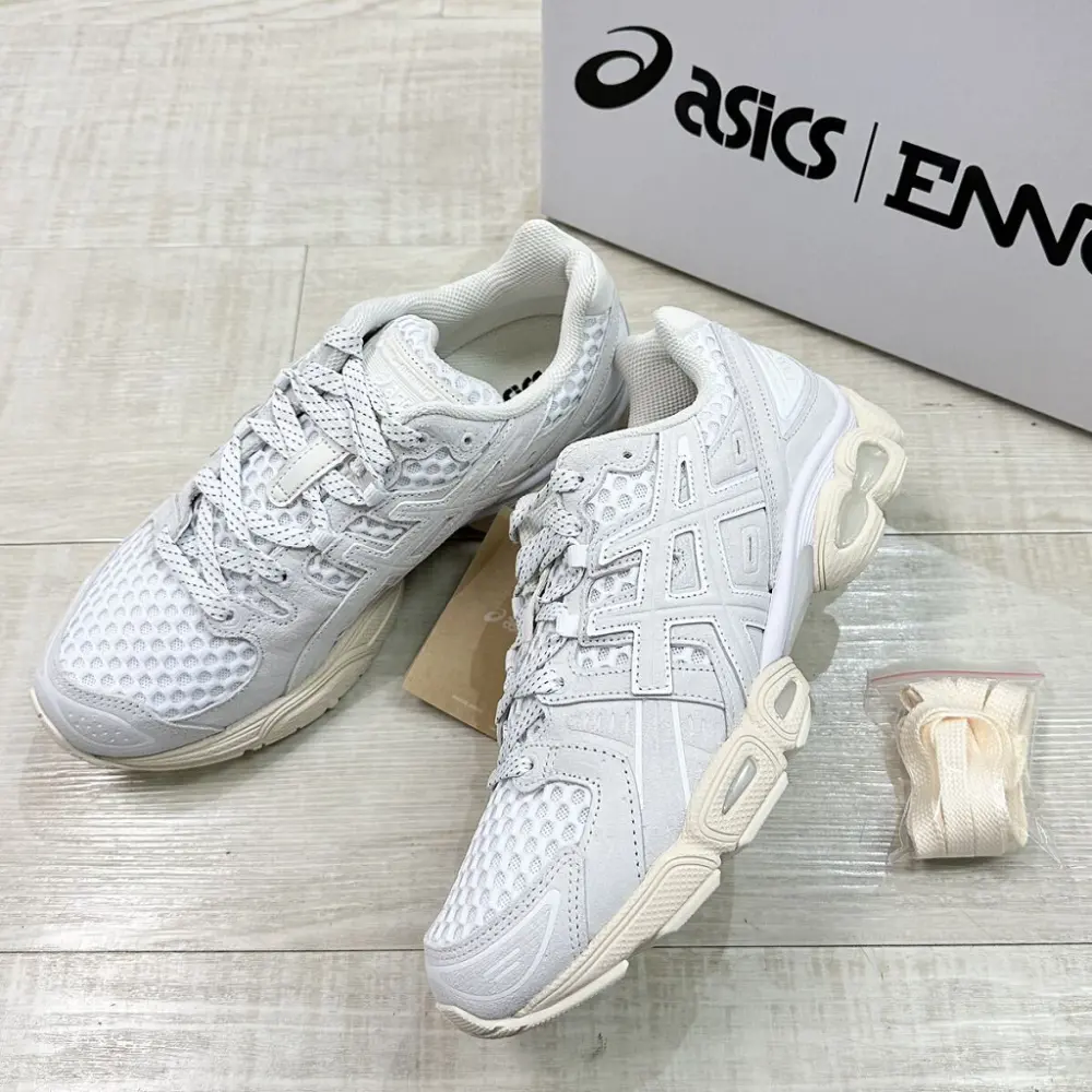 Giày Asics Gel-Nimbus 9 x ENNOY 'White Cream' 1201B034-100 - Ảnh 3
